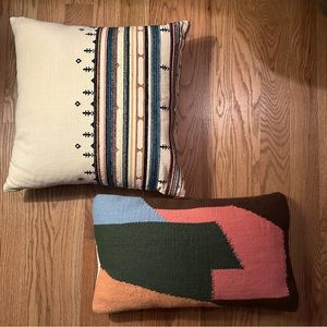 West Elm pillow cover set